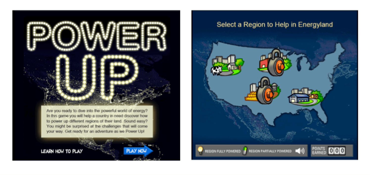 Power Up game screenshot